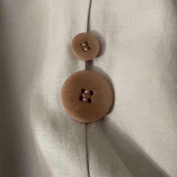 Tibi Cassius Suiting Double Layer Liam Blazer, Toffee Brown, XXS - Picture 6 of 6